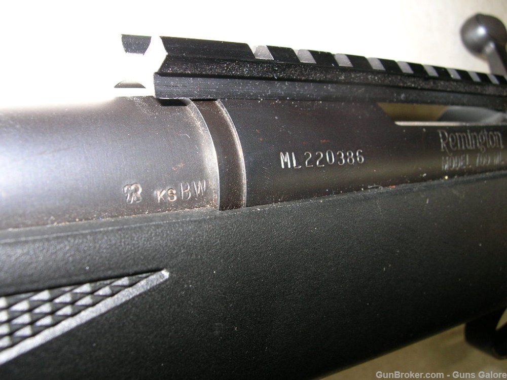 Remington model 700 ML 50 caliber black synthetic NICE BORE-img-28