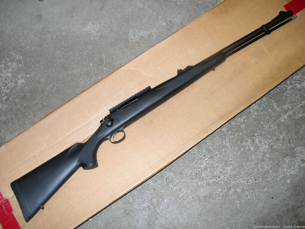 Remington model 700 ML 50 caliber black synthetic NICE BORE-img-0