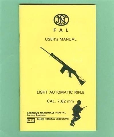 FN FAL Factory Owners Instruction Manual R-img-0