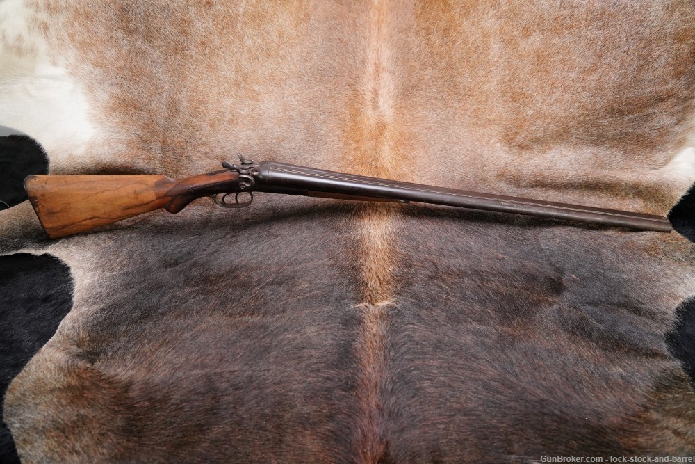 Belgian T. Parker Henri Pieper 12 GA Side-by-Side SxS Shotgun 1880s Antique-img-7