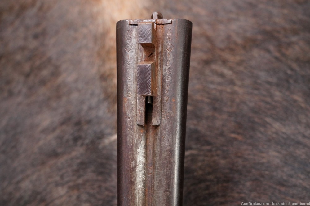 Belgian T. Parker Henri Pieper 12 GA Side-by-Side SxS Shotgun 1880s Antique-img-30