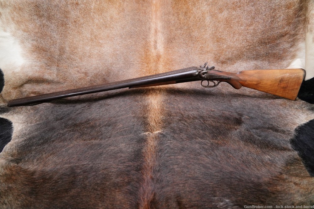 Belgian T. Parker Henri Pieper 12 GA Side-by-Side SxS Shotgun 1880s Antique-img-8