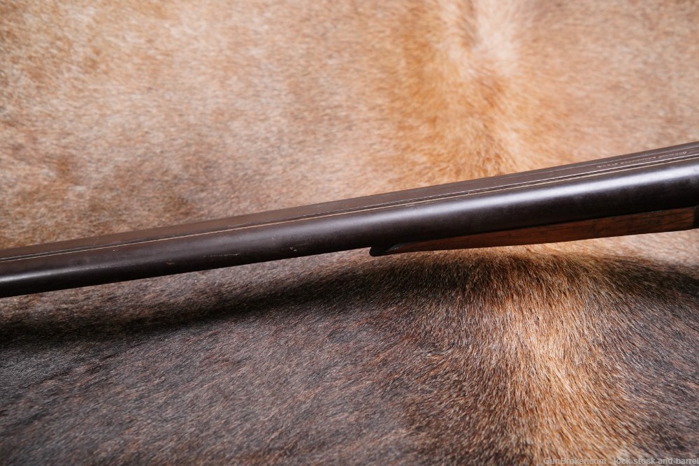 Belgian T. Parker Henri Pieper 12 GA Side-by-Side SxS Shotgun 1880s Antique-img-11