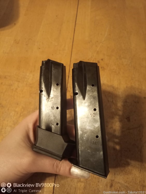 Pair of Unbranded CZ 75 9mm Magazines (14rd,16rd)-img-9