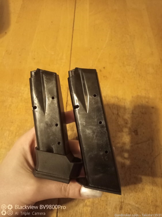 Pair of Unbranded CZ 75 9mm Magazines (14rd,16rd)-img-7