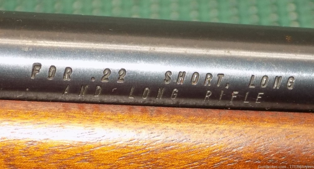 J.C. Higgins Model 31 .22LR Semi Auto Rifle Used NO RESERVE-img-2