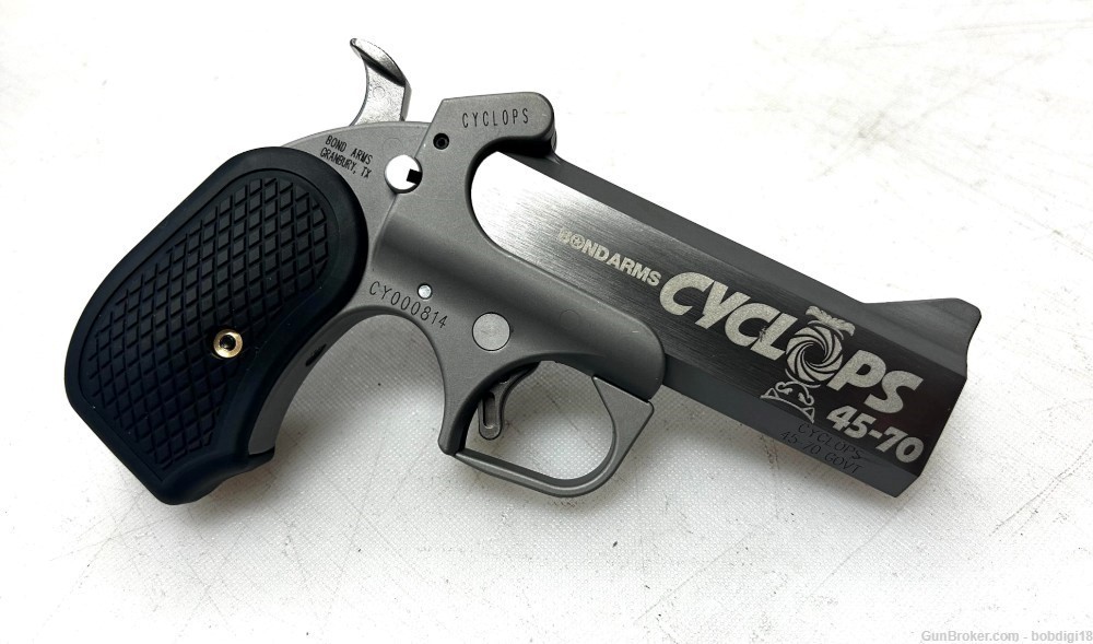 Bond Arms Cyclops Derringer 45-70 4.25" Barrel NO CC FEES-img-0