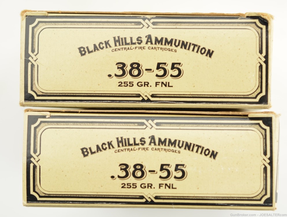 Black Hills Ammunition 38-55 255gr FNL Cowboy Action 100 Rds-img-1