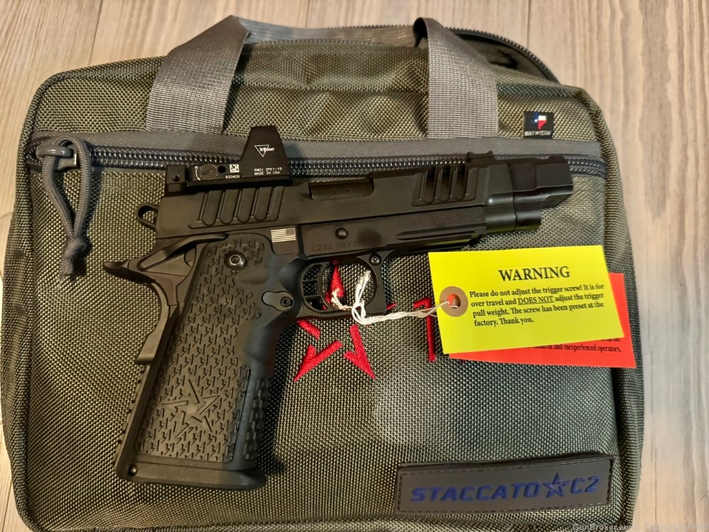 Staccato C2 limited edition with RMR and holster Comp-img-0