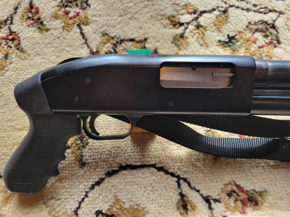 Mossberg 500A 18 inch shotgun pistol grip.  As New-img-1