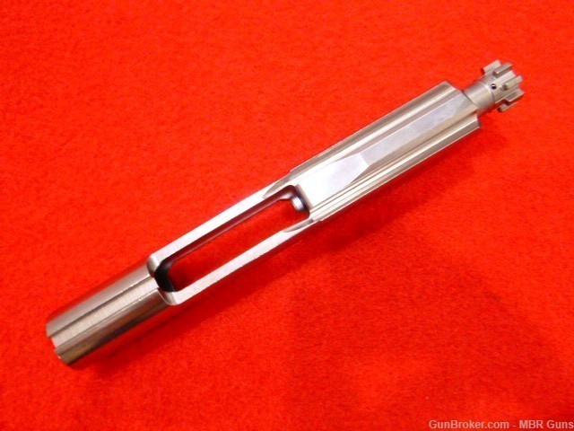 AR 15 Polished Nickel Boron 5.56/.223/.300 BLK Bolt Carrier Group M16 V2-img-4