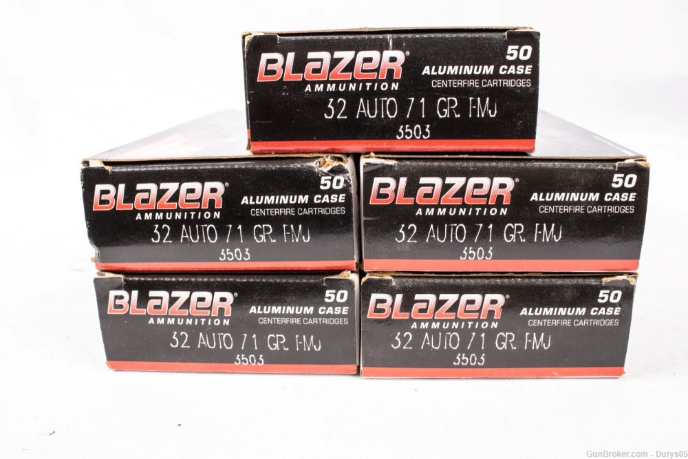 Lot of 8 Boxes of 32 AUTO(400-rds Various Manufactures) -img-2