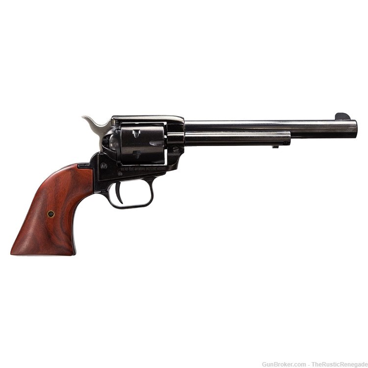 Heritage Rough Rider 22LR 6.5 Revolver Cocobolo Grips-img-0