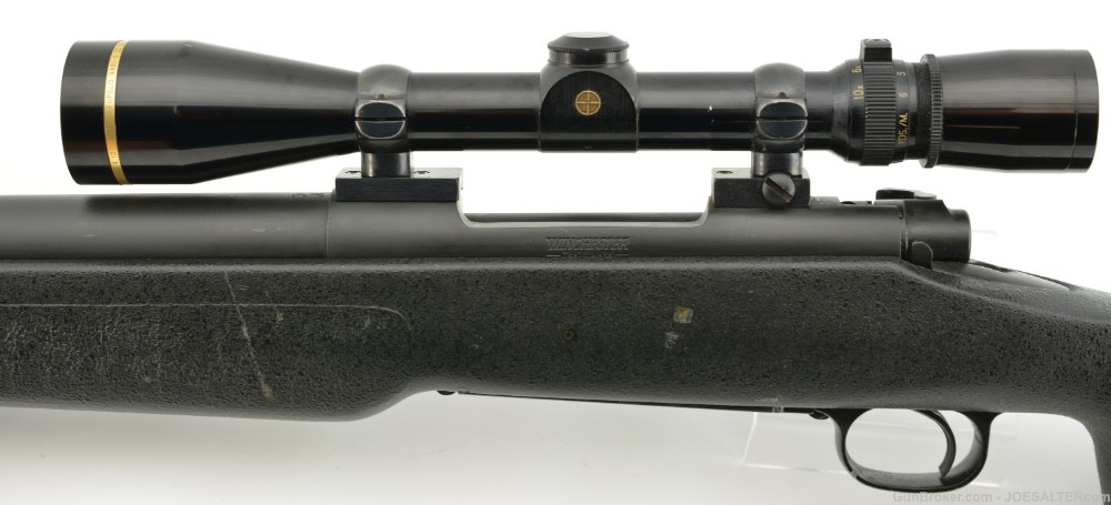  Winchester Model 70 Custom Gun Shop Sharpshooter 300 Win Mag Leupold Scope-img-7