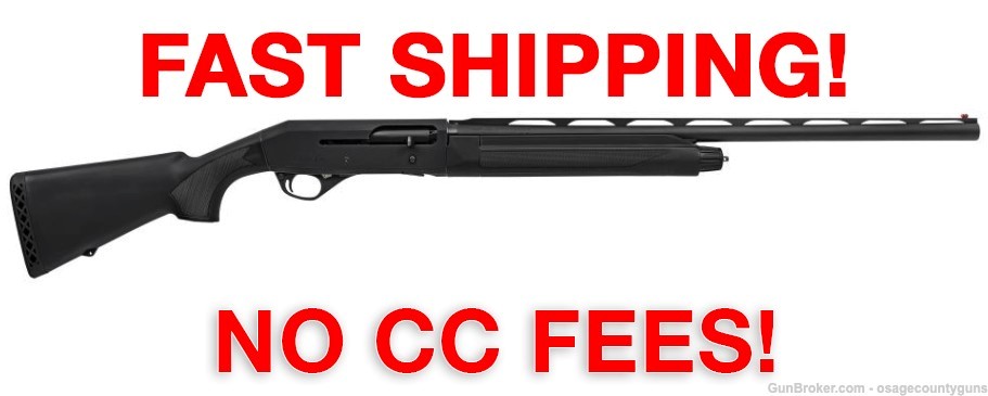 Stoeger M3000 Compact Black Synth - 26" - 12ga-img-0