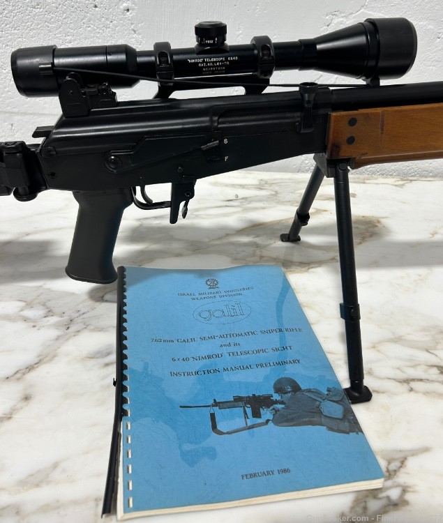 RARE IMI Galil Galatz Sniper Outfit Full Package -img-6