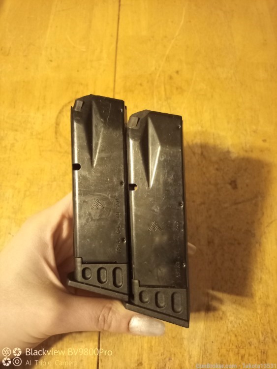 Pair of Astra A100 10rd .40 S&W Magazines (Made by Mecgar) -img-2