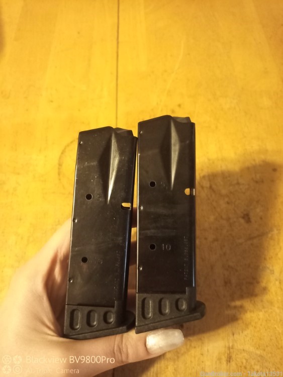 Pair of Astra A100 10rd .40 S&W Magazines (Made by Mecgar) -img-8