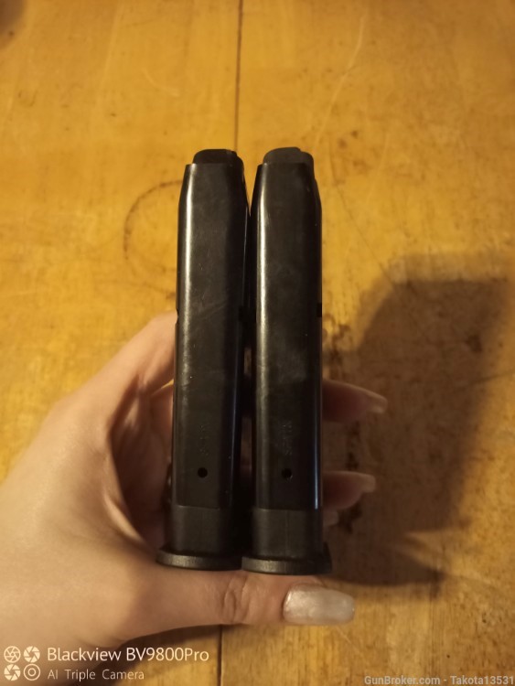 Pair of Astra A100 10rd .40 S&W Magazines (Made by Mecgar) -img-11