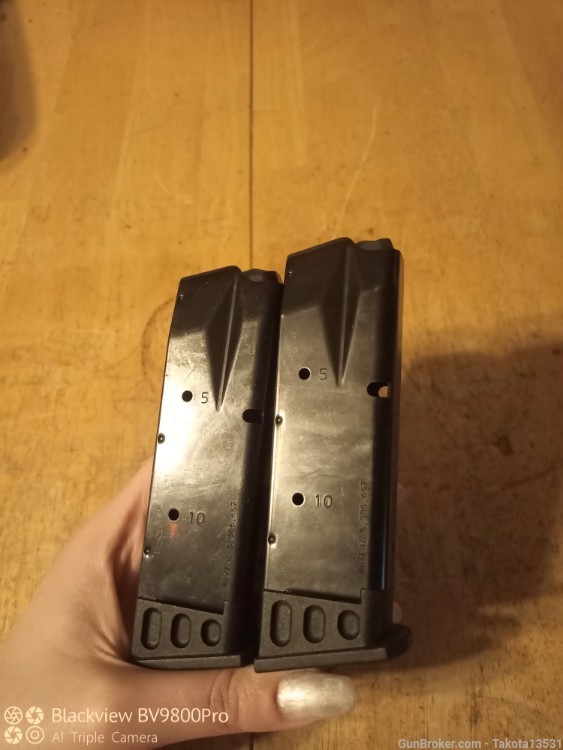 Pair of Astra A100 10rd .40 S&W Magazines (Made by Mecgar) -img-9