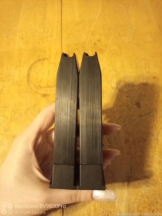 Pair of Astra A100 10rd .40 S&W Magazines (Made by Mecgar) -img-7