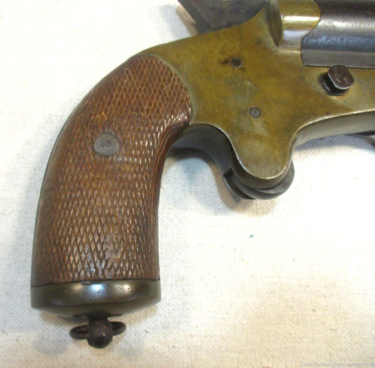 French WW1 Mecanicarm signal pistol, flare gun in 25.5mm w/Brass Frame -img-6