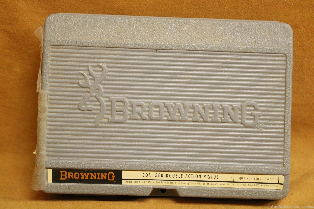 PENNY! UNFIRED Browning BDA-380 ACP (Nickel/Walnut) w/ Original Box-img-11