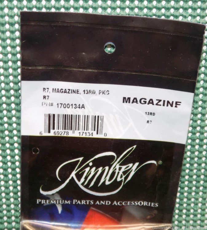 Kimber R7 13 Rd. Magazines #1700134A 1 lot of 4 New NO RESERVE-img-1