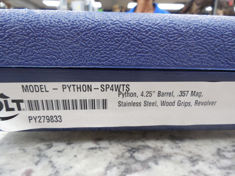BRAND NEW COLT Python 4.25" .357 MAG Revolver -img-13