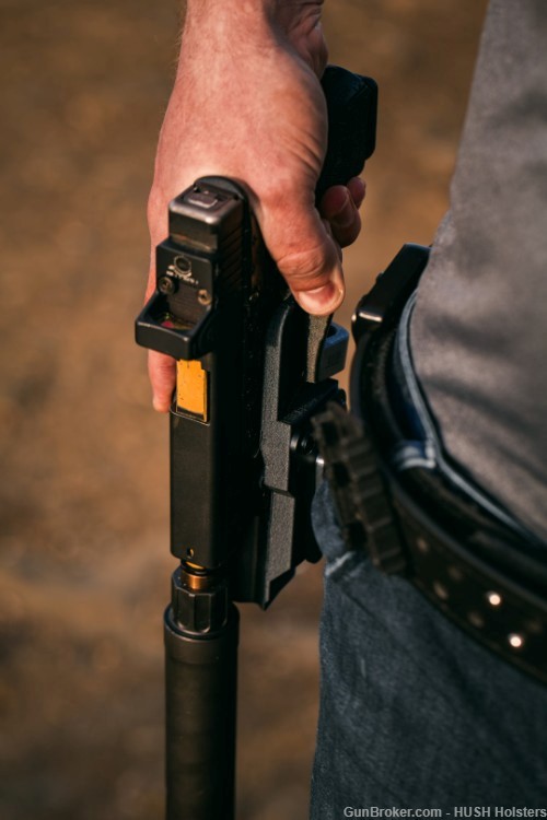 Suppressed Handgun Holster-  TLR1/TLRVIRII- HUSH Holster-img-4