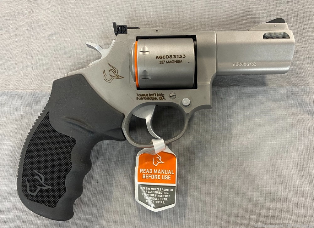 TAURUS 692 2692039 9MM 357MAG 38SPL+P  3" 7RD STAINLESS NO CREDIT CARD FEES-img-1