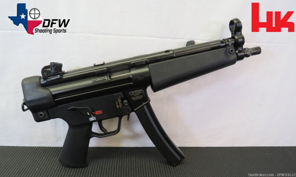 PENNY! HECKLER & KOCH HK SP5 9MM W/ 8.86" BARREL, NIB!-img-0