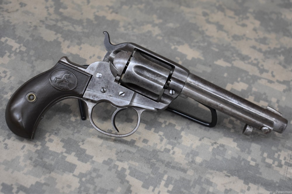 Colt “Lightning” M1877 revolver in 38 Long Colt  made 1903-img-1