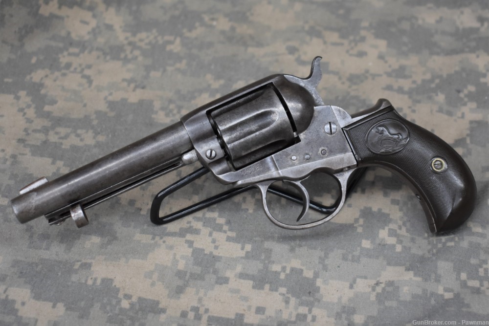Colt “Lightning” M1877 revolver in 38 Long Colt  made 1903-img-0