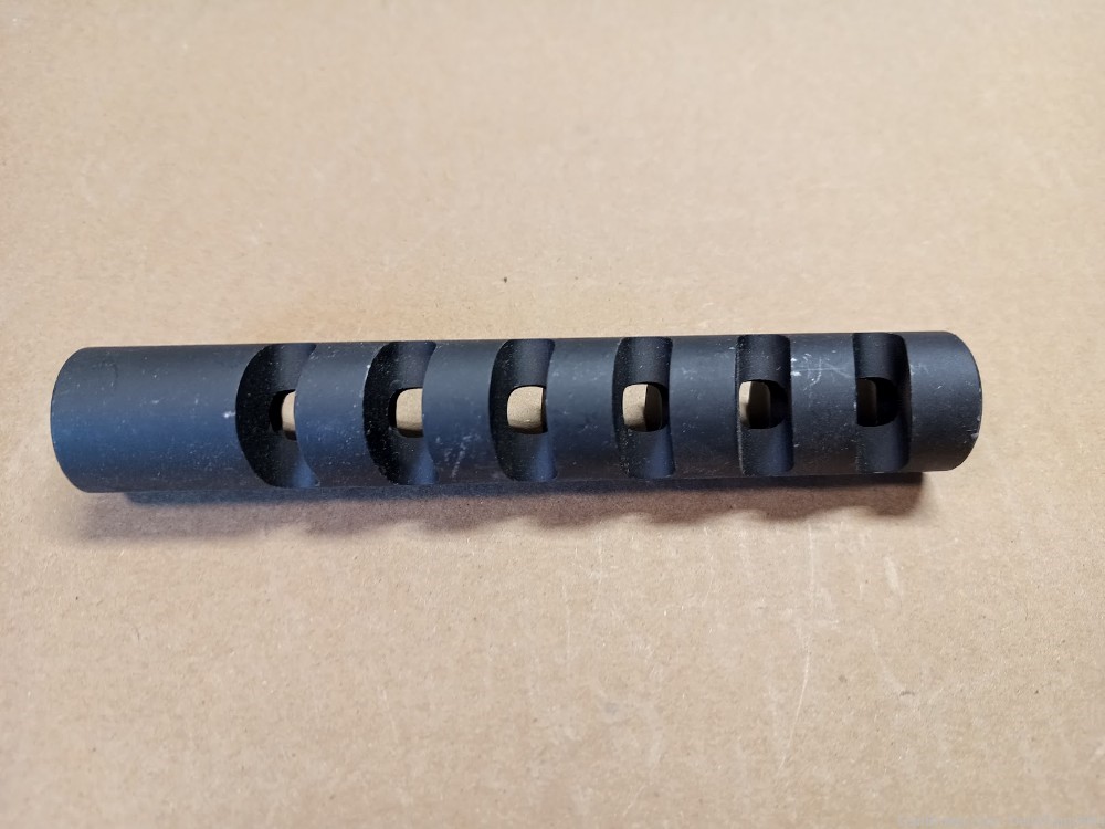 AR15 1/2x28 Gilled / Slotted Muzzle Compensator - SEE PHOTOS-img-0