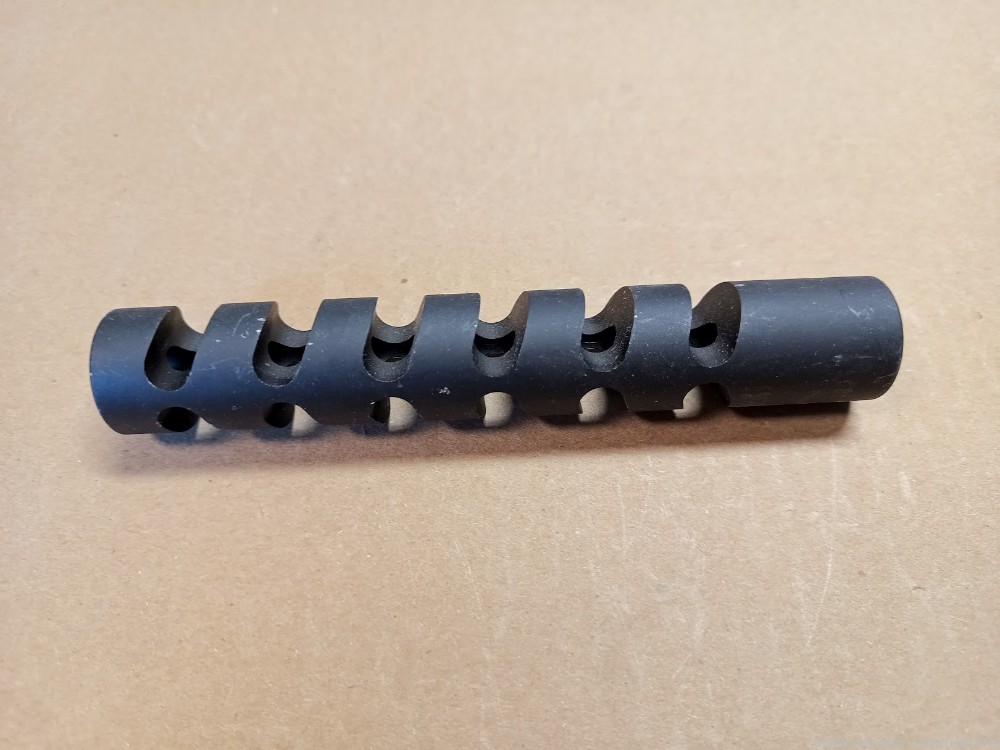 AR15 1/2x28 Gilled / Slotted Muzzle Compensator - SEE PHOTOS-img-2