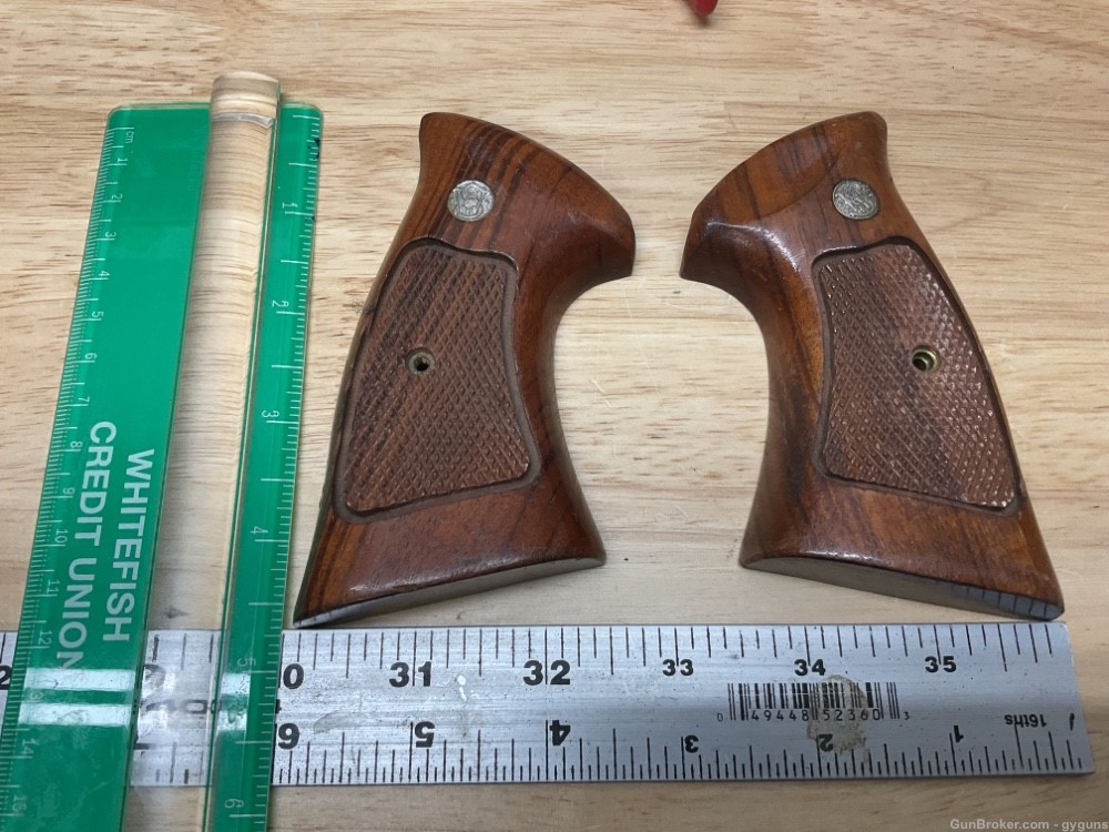 Smith & Wesson Large Frame Wood Grips S&W-img-0