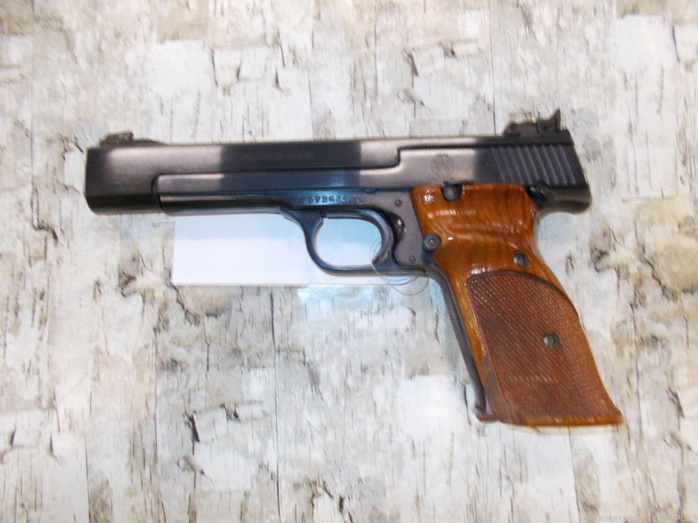 SMITH & WESSON MODEL 41 TARGET 22LR 5 1/2" LIKE NEW-img-0