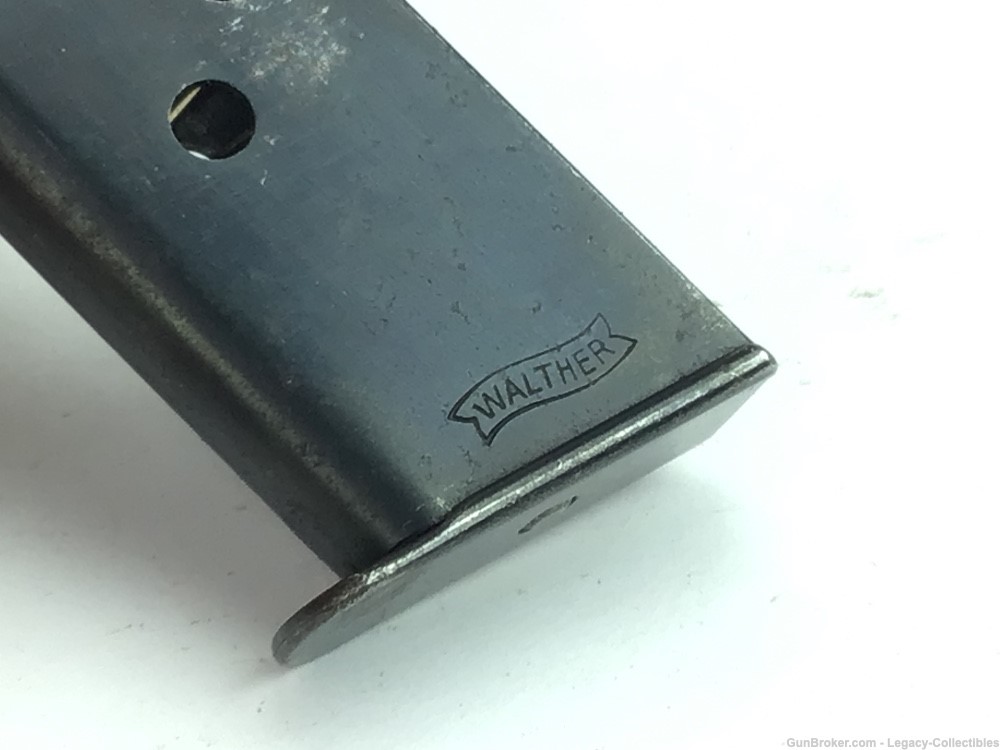 Early Pre WWII Walther PPK Magazine 7.65mm German Pistol Part-img-4