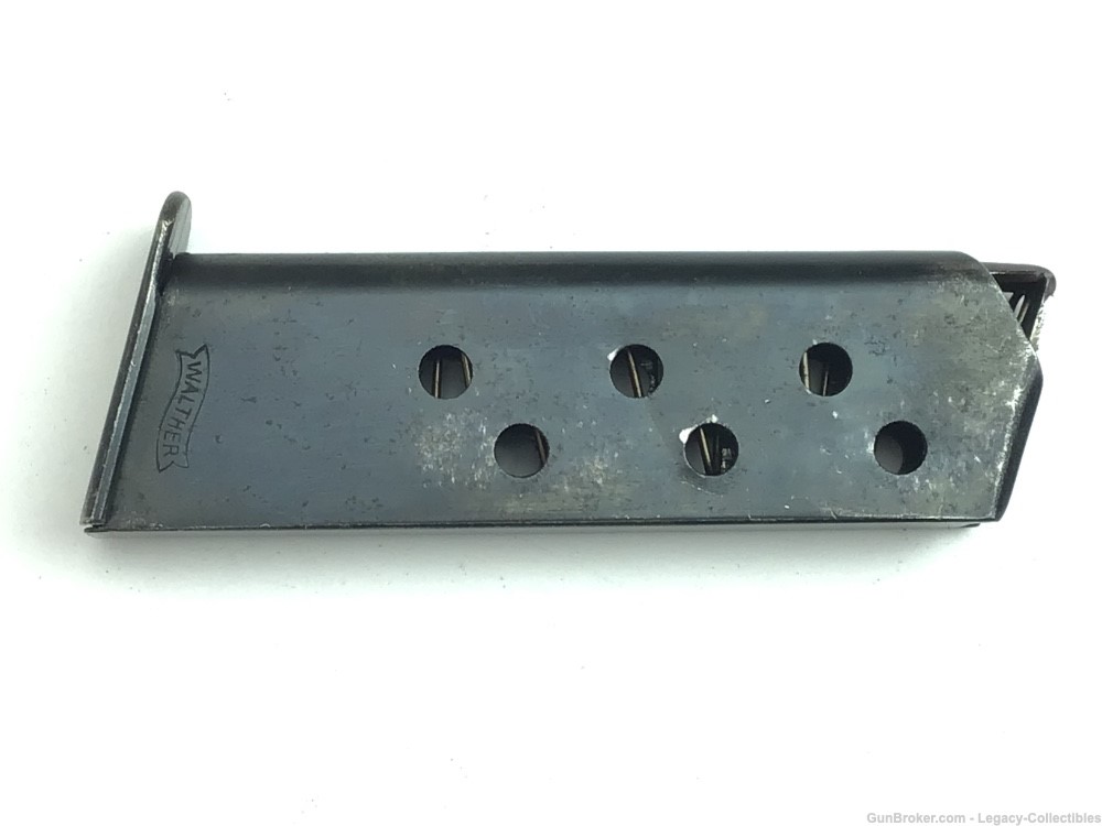 Early Pre WWII Walther PPK Magazine 7.65mm German Pistol Part-img-1