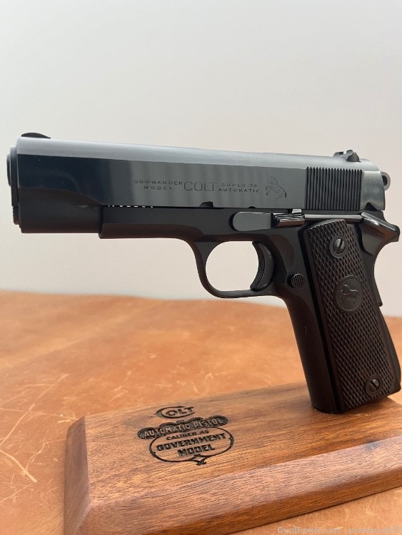 Incredibly rare early Colt Lightweight Commander 38 Super -img-5