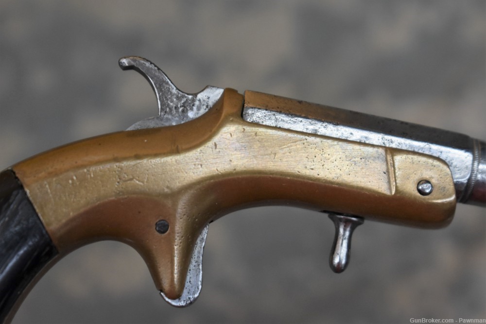 Frank Wesson Model 1862 22 S BP single-shot derringer made 1862-70-img-8