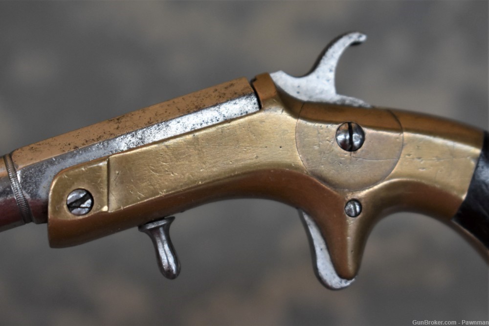 Frank Wesson Model 1862 22 S BP single-shot derringer made 1862-70-img-5