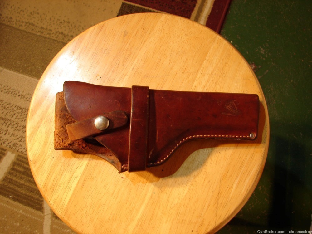 HIGH STANDARD D HOLSTER BY A.F.NELSON RT HAND UP TO 4 1/2" BARREL-img-8