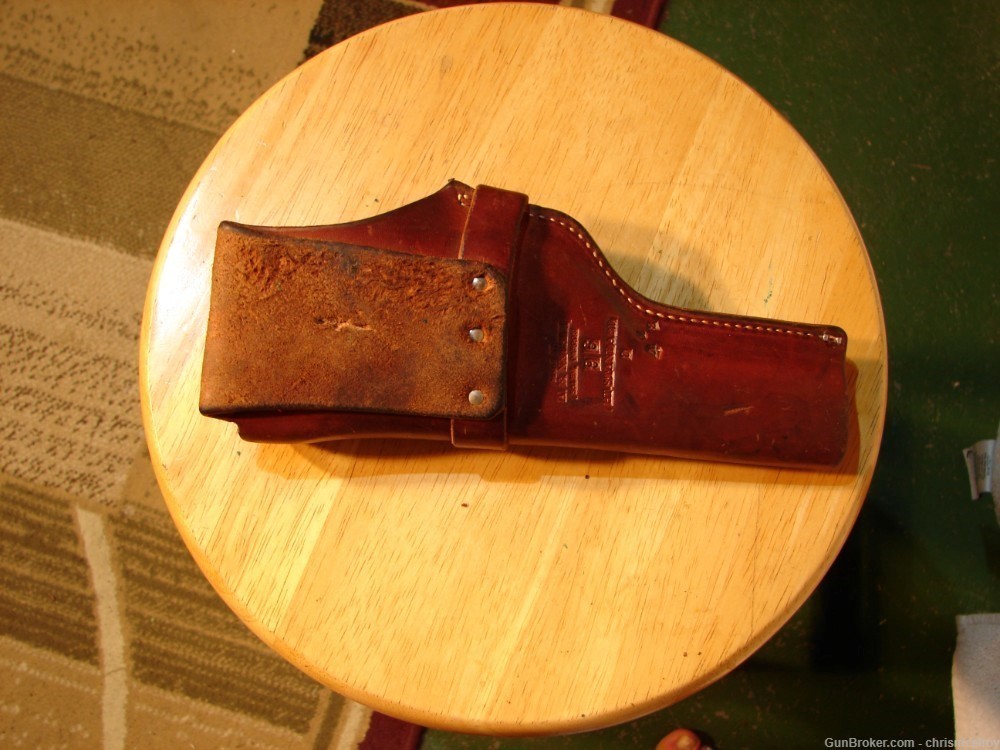 HIGH STANDARD D HOLSTER BY A.F.NELSON RT HAND UP TO 4 1/2" BARREL-img-2