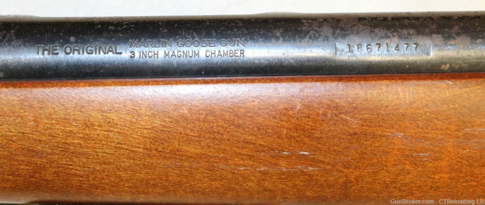 Marlin Model 55 The Original Goose Gun 12Ga. 36" JM Markings-img-18