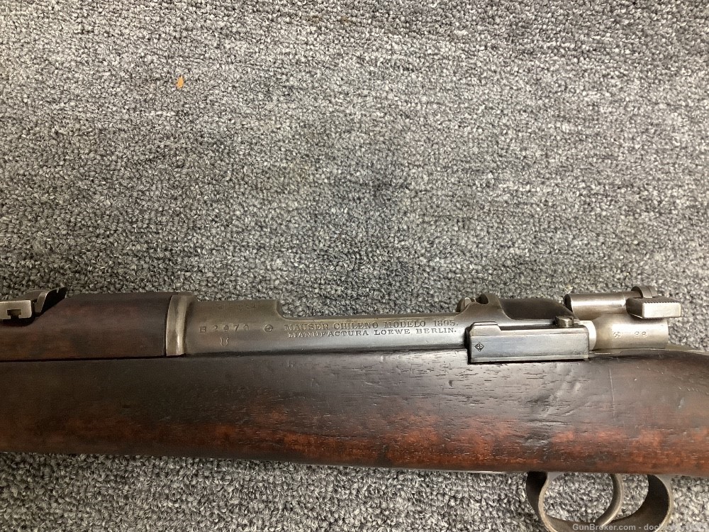 Chilean 1895 Mauser cavalry carbine Lowe Berlin-img-7