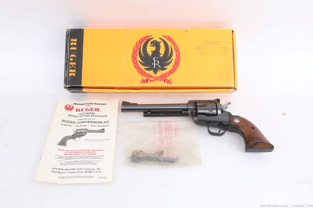 Ruger Blackhawk 357 Mag 6.5" Blue 1971 Manufacture C&R No Reserve!-img-0