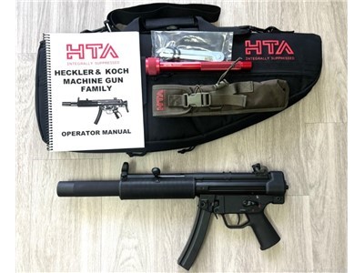 HTA/HITEC HP5SD pistol 9mm Like MP5SD, and HTA 12” Suppressor MP5SD