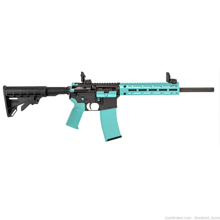 TIPPMANN M4-22 LTE ACCENTS ROBIN EGG BLUE REFURBISHED - FREE SHIPPING -img-0